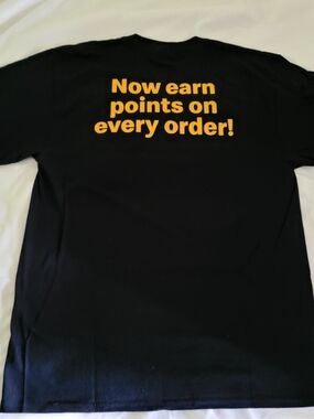 Mcdonald's Black Graphic Men's T-Shirt